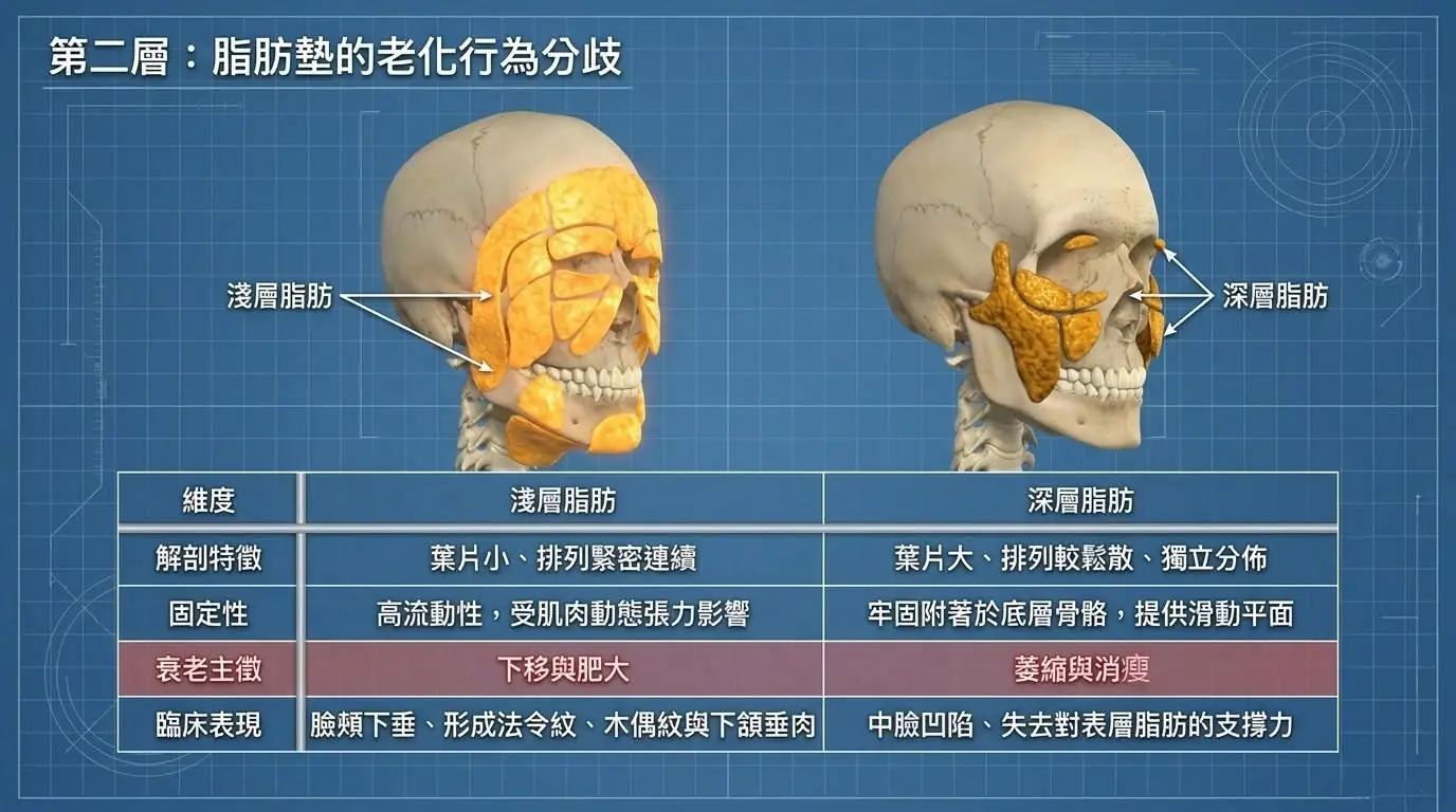 老化不是皮膚變鬆而已！一次看懂臉部老化真相