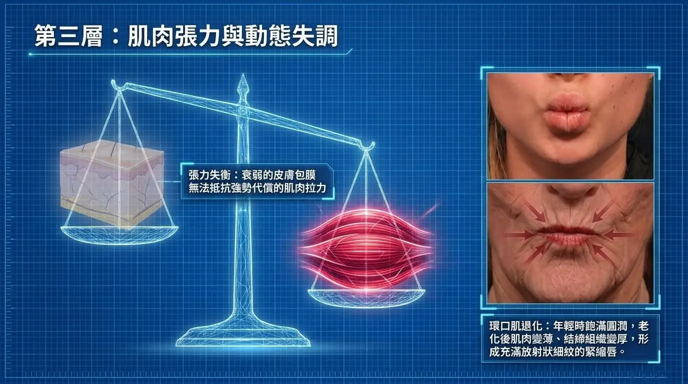 老化不是皮膚變鬆而已！一次看懂臉部老化真相